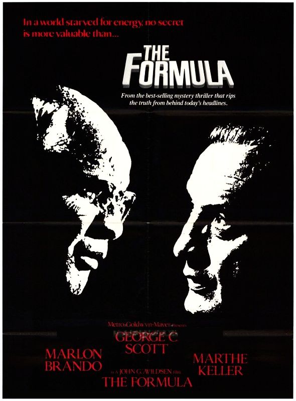Формула / The Formula (1980): постер