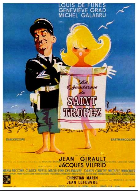 Жандарм из Сен-Тропе / Le gendarme de Saint-Tropez (1964): постер
