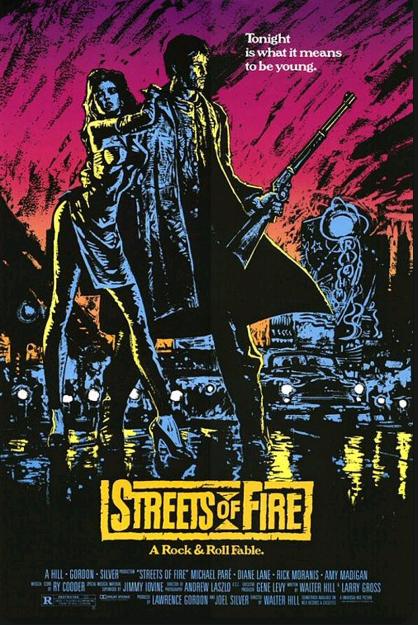 Улицы в огне / Streets of Fire (1984): постер