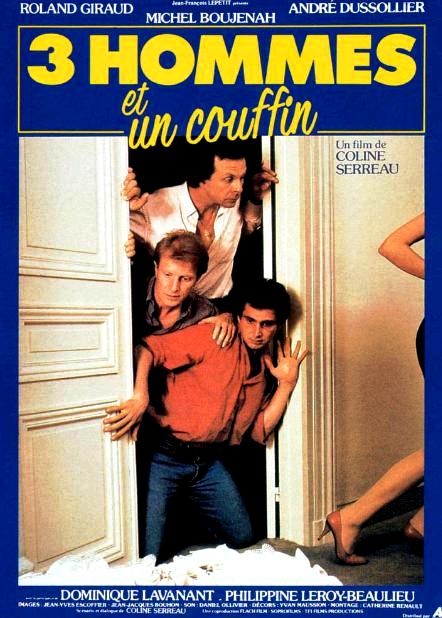 Трое мужчин и младенец в люльке / 3 hommes et un couffin (1985): постер