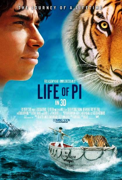 Жизнь Пи / Life of Pi (2012): постер