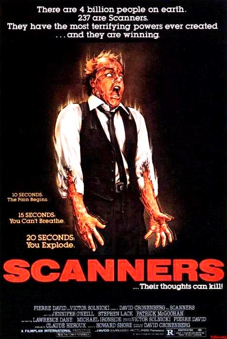 Сканнеры / Scanners (1981): постер