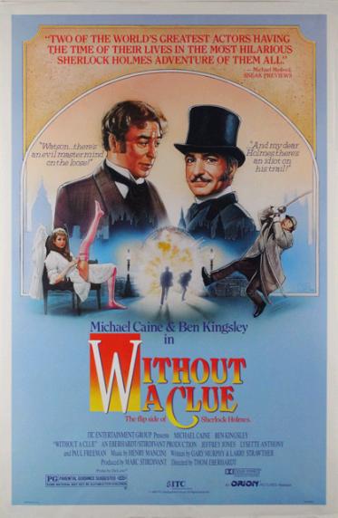 Без единой улики / Without a Clue (1988): постер