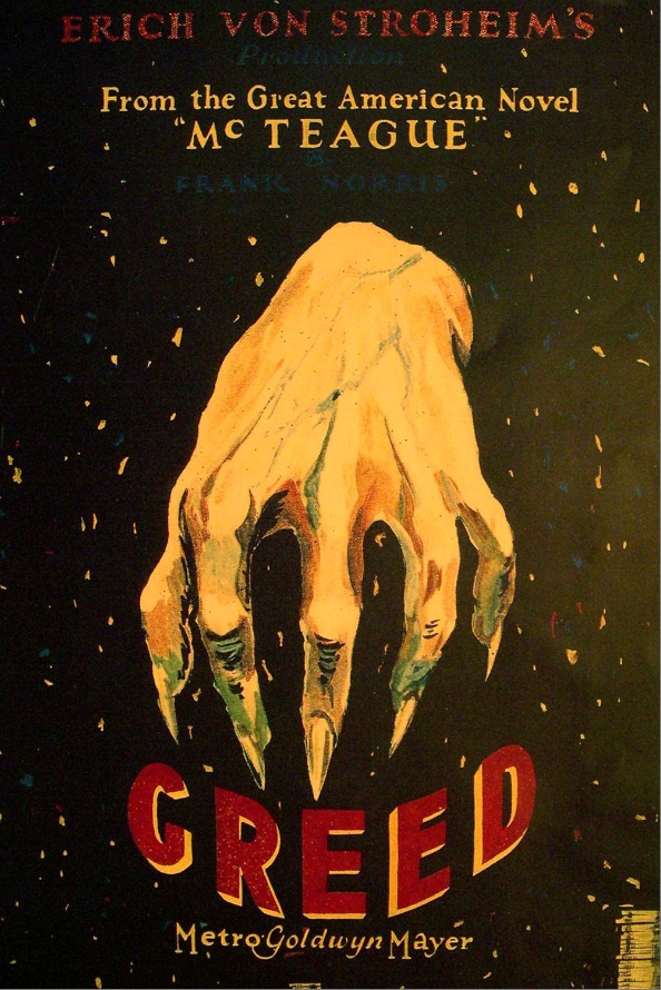 Алчность / Greed (1924): постер
