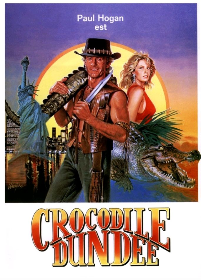 Данди по прозвищу «Крокодил» / Crocodile Dundee (1986): постер