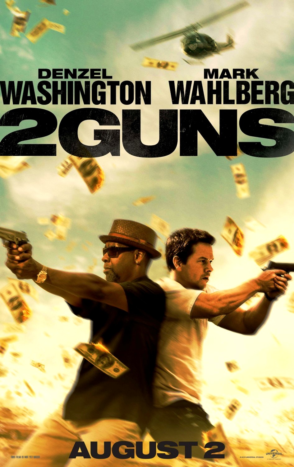 Два ствола / 2 Guns (2013): постер