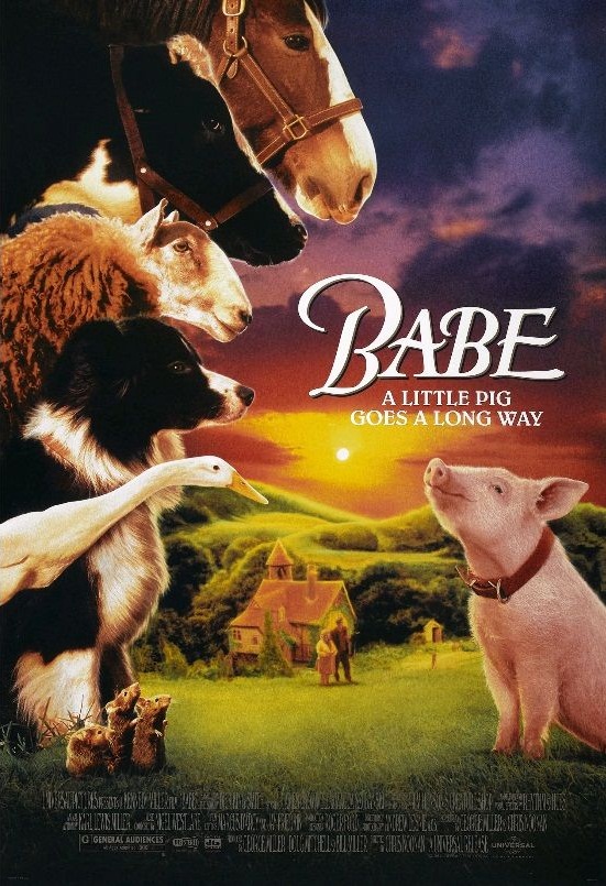 Бейб: четвероногий малыш / Babe (1995): постер