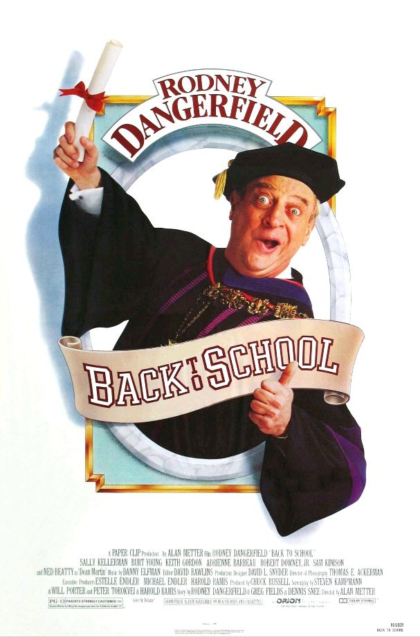 Снова в школу / Back to School (1986): постер