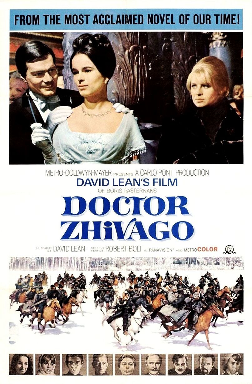 Доктор Живаго / Doctor Zhivago / Il dottor Zivago (1965): постер