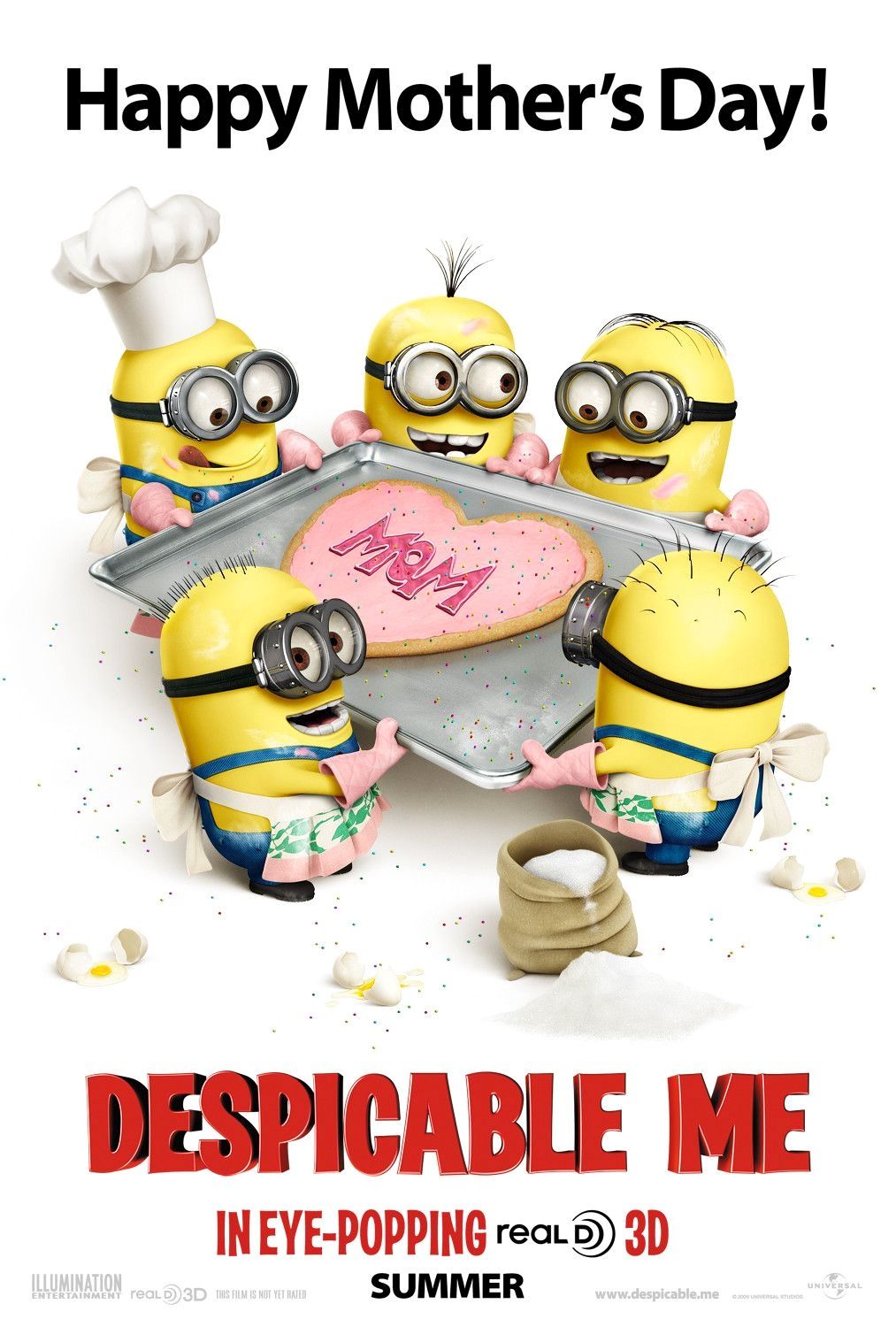 Гадкий я / Despicable Me (2010): постер