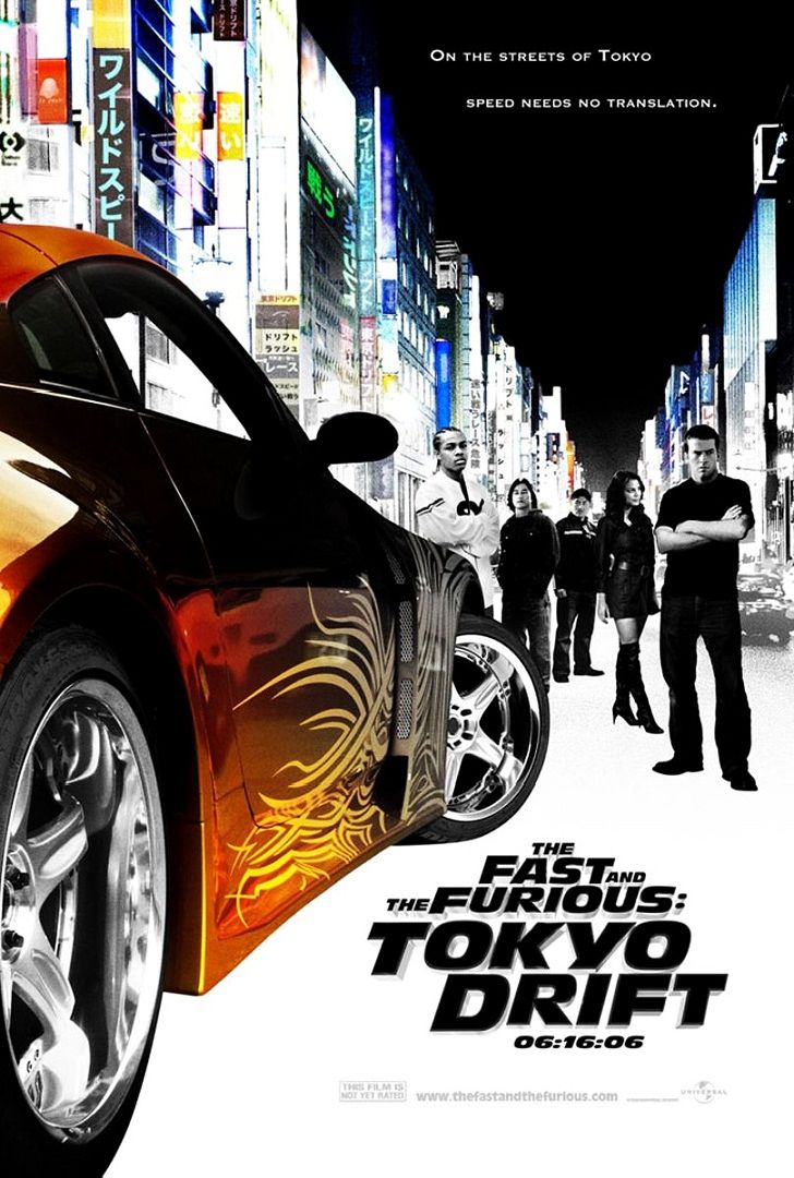 Тройной форсаж: Токийский дрифт / The Fast and the Furious: Tokyo Drift (2006): постер