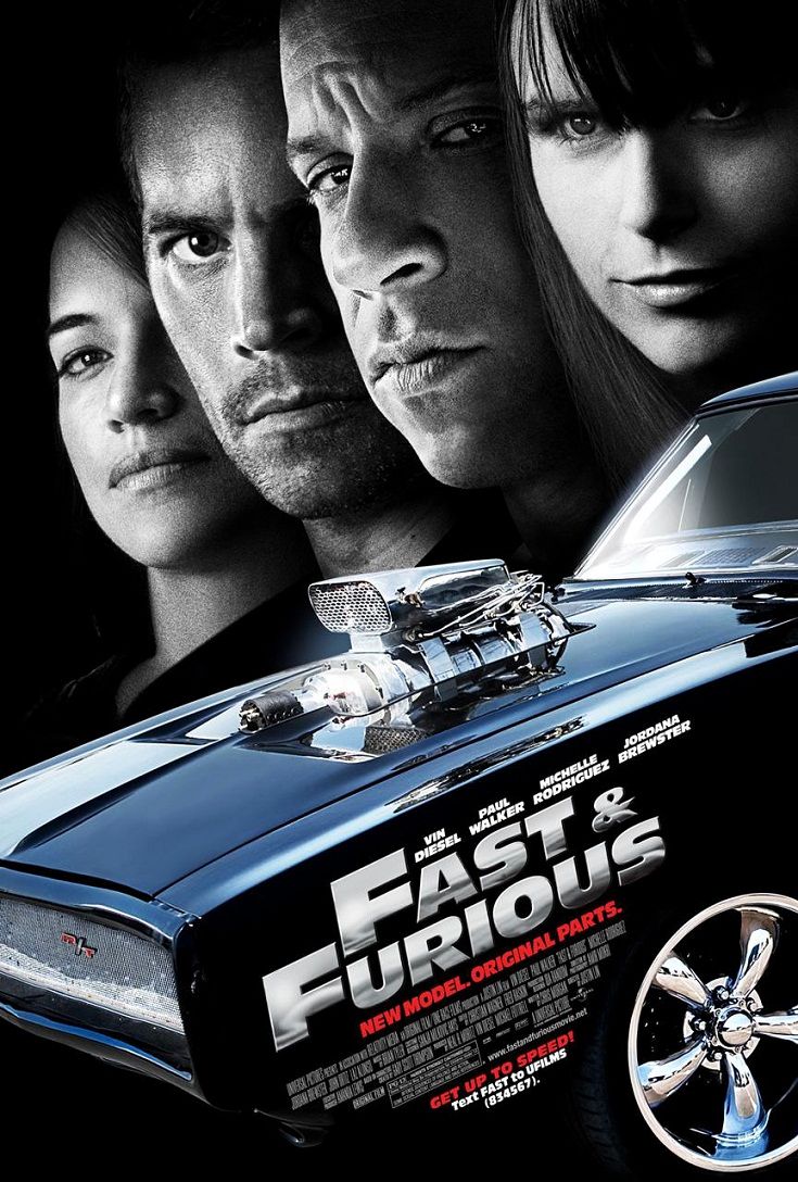 Форсаж 4 / Fast & Furious (2009): постер
