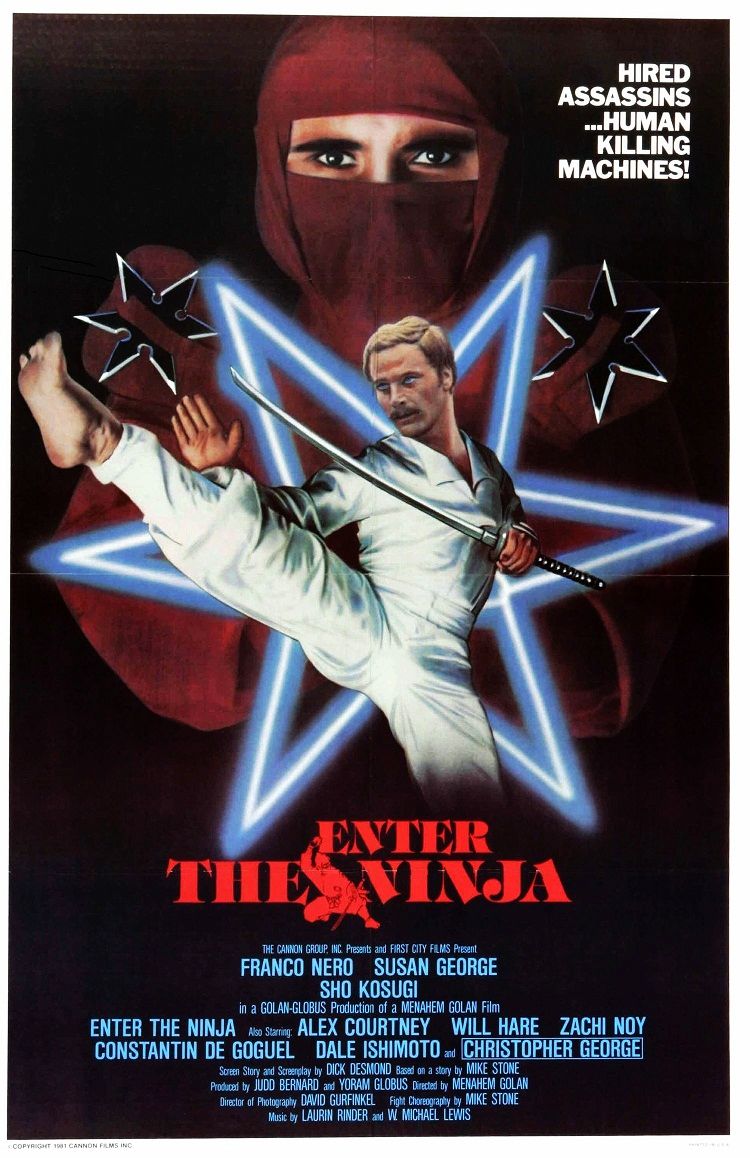 Входит ниндзя / Enter the Ninja (1981): постер