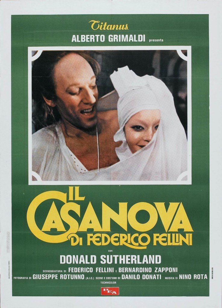 Казанова Федерико Феллини / Il Casanova di Federico Fellini (1976): постер