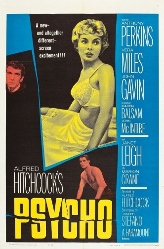 Психо / Psycho (1960): постер