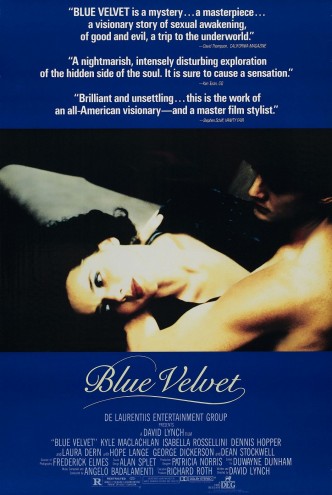 Синий бархат / Blue Velvet (1986): постер