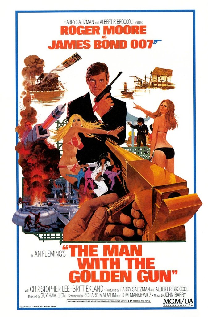 Человек с золотым пистолетом / The Man with the Golden Gun (1974): постер