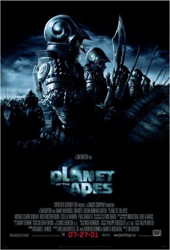 Планета обезьян / Planet of the Apes (2001): постер