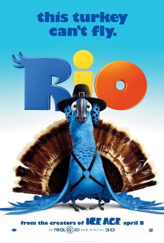 Рио / Rio (2011): постер