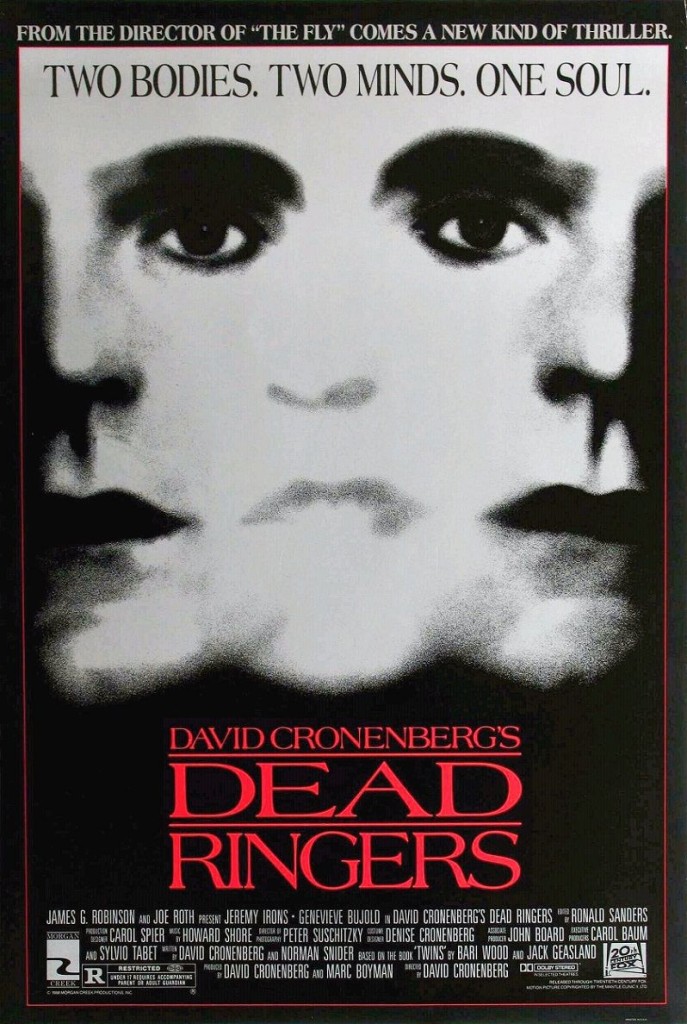 Связанные насмерть / Dead Ringers (1988): постер