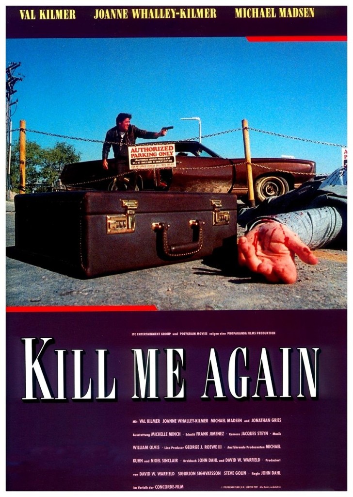 Убей меня снова / Kill Me Again (1989): постер