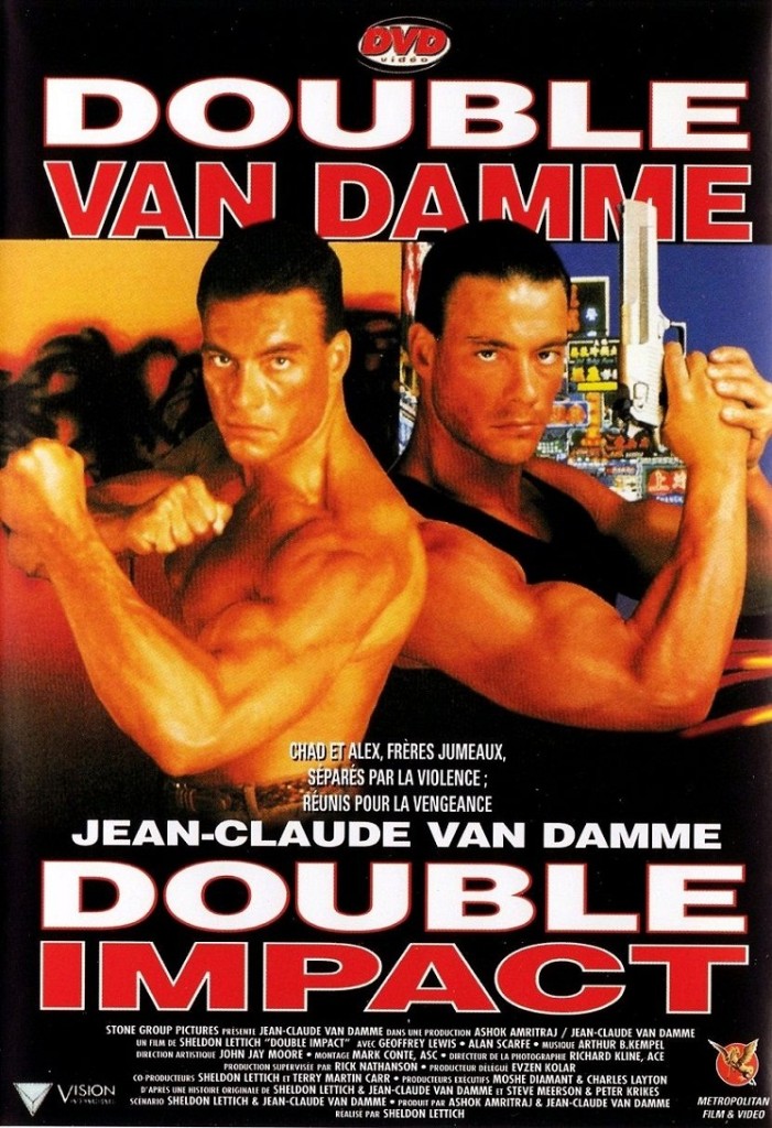 Двойной удар / Double Impact (1991): постер