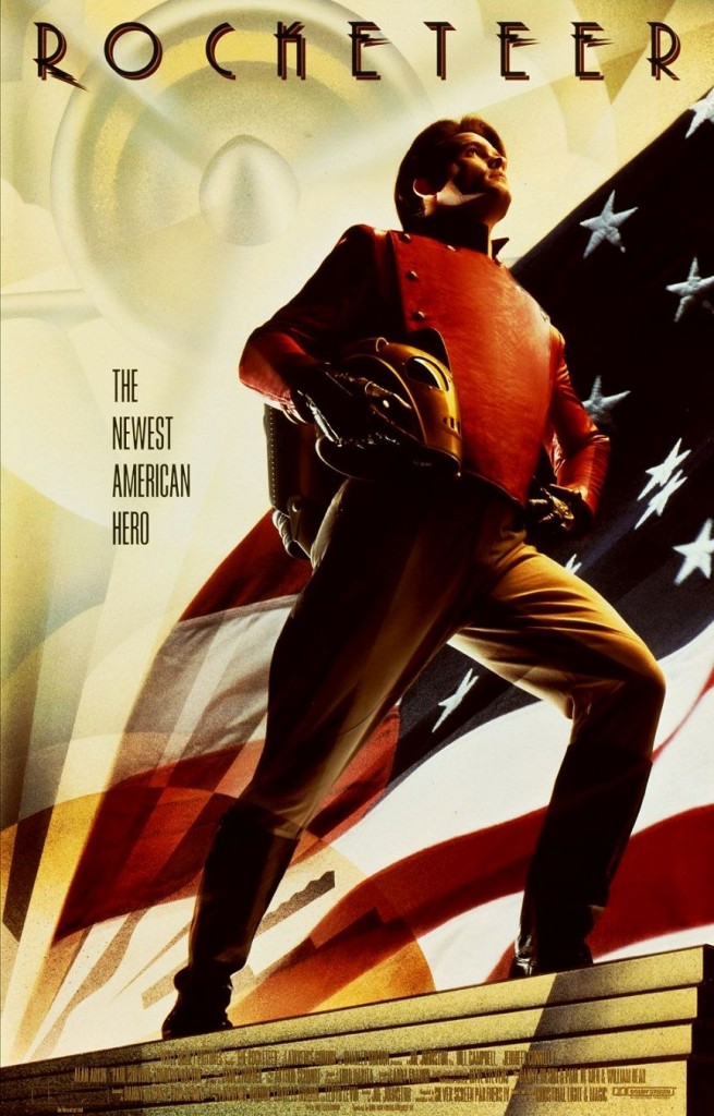 Ракетчик / The Rocketeer (1991): постер