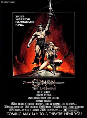 Конан-варвар / Conan the Barbarian (1982): постер