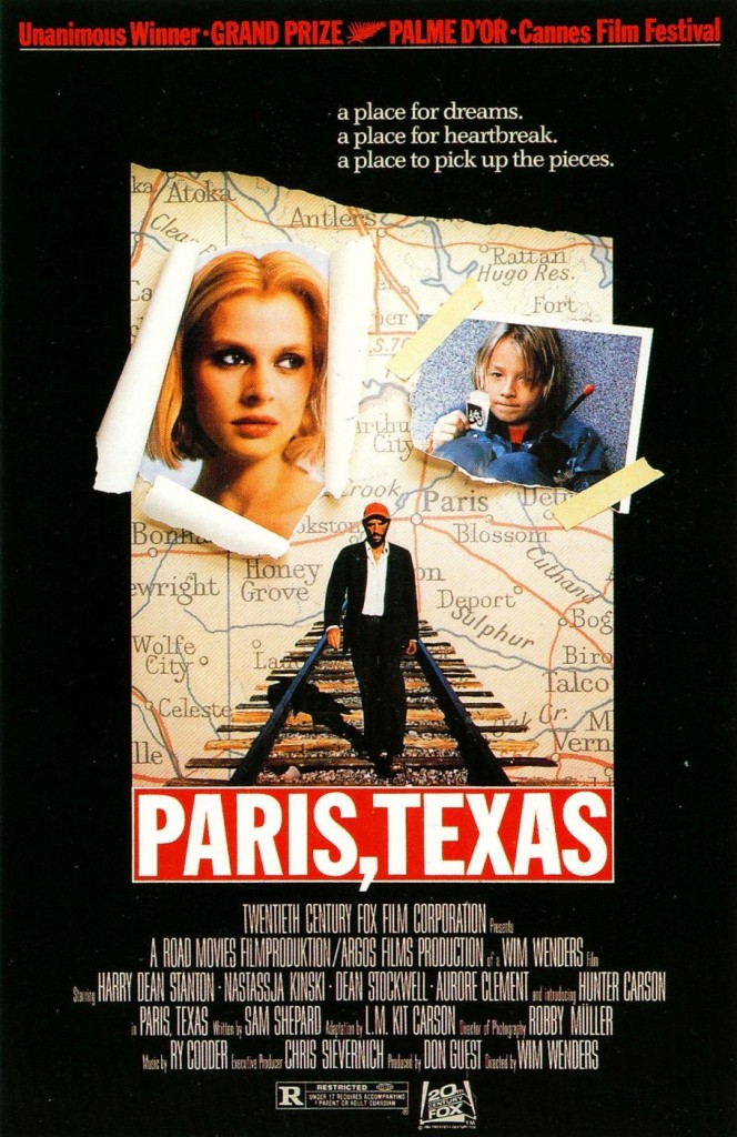 Париж, Техас / Paris, Texas (1984): постер