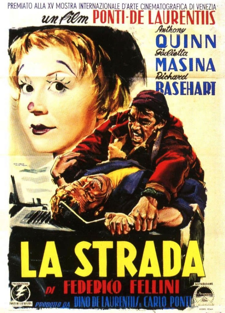 Дорога / La strada (1954): постер
