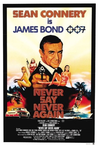 Никогда не говори «никогда» / Never Say Never Again / Sag niemals nie (1983): постер