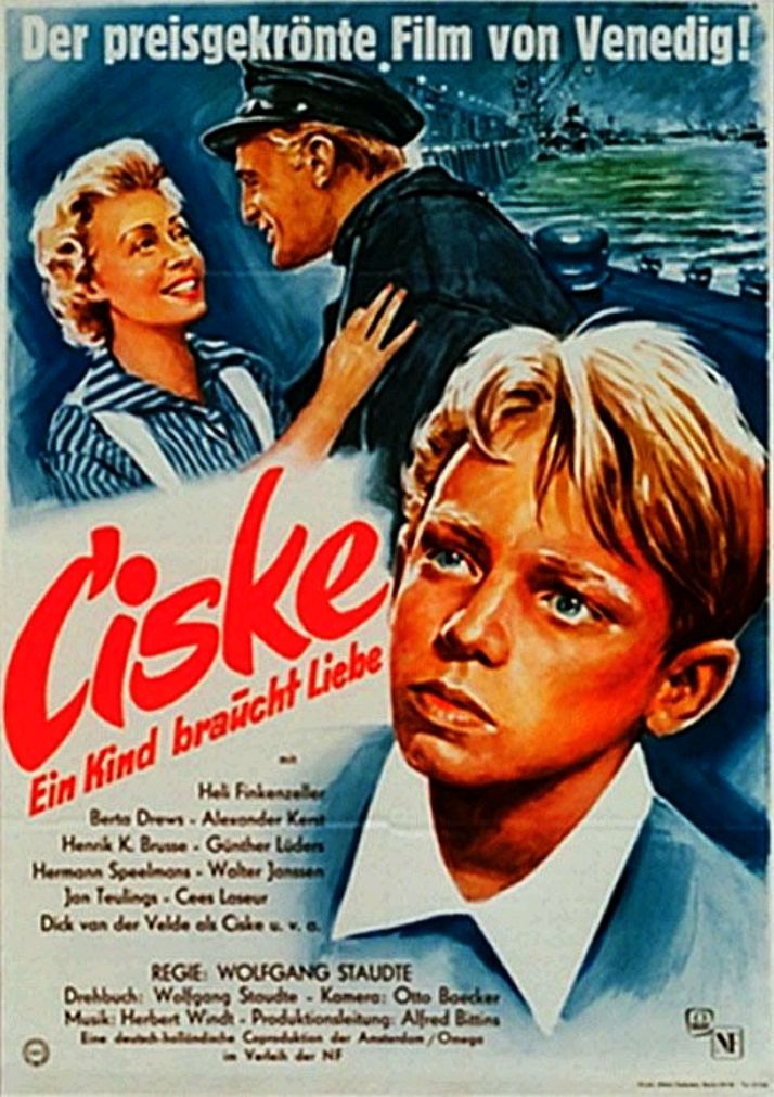 Циске, крыса / Ciske de Rat (1955): постер