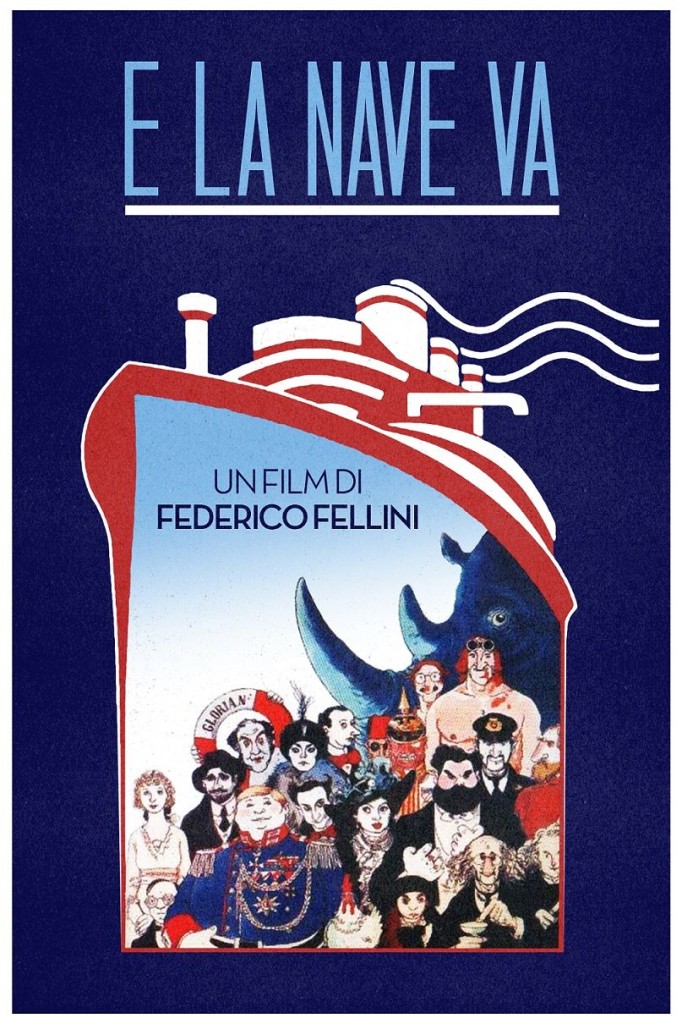 И корабль плывёт… / E la nave va / Et vogue le navire... (1983): постер