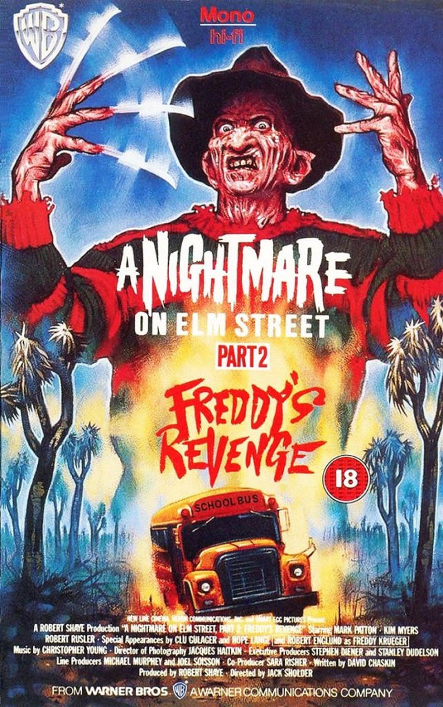 Кошмар на улице Вязов 2: Месть Фредди / A Nightmare on Elm Street Part 2: Freddy’s Revenge (1985): постер