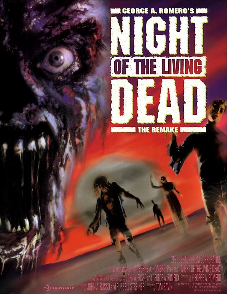 Ночь живых мертвецов / Night of the Living Dead (1990): постер