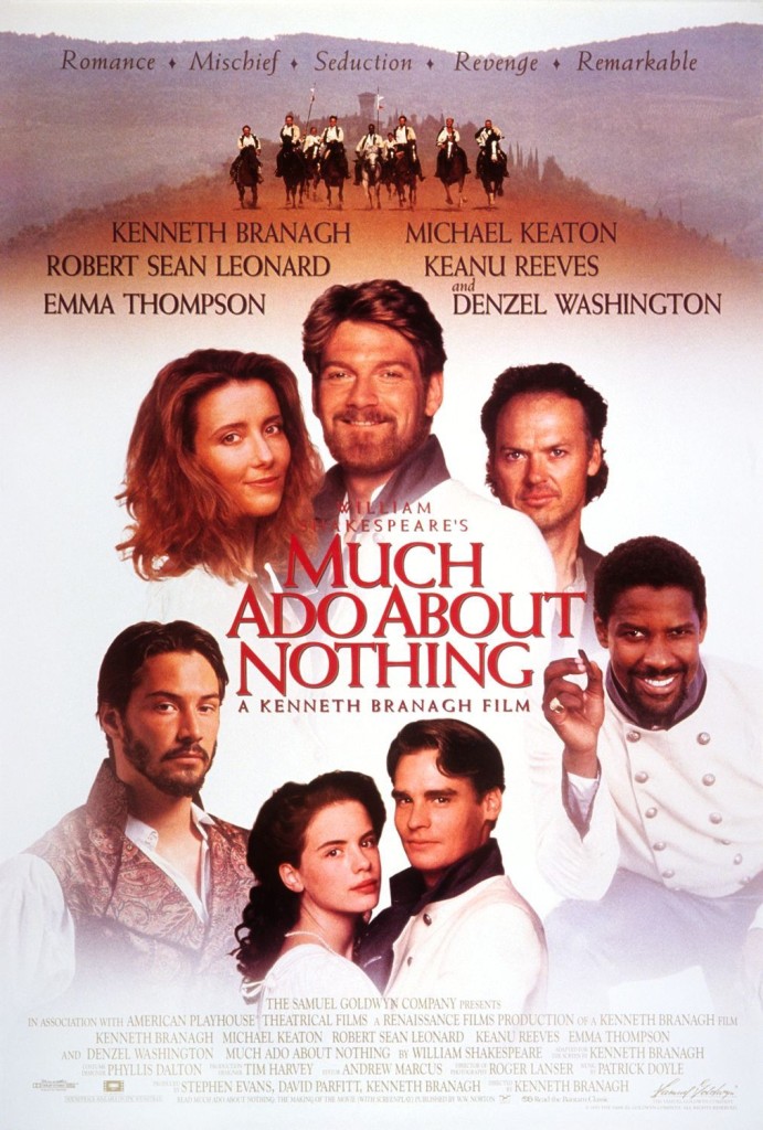 Много шума из ничего / Much Ado About Nothing (1993): постер