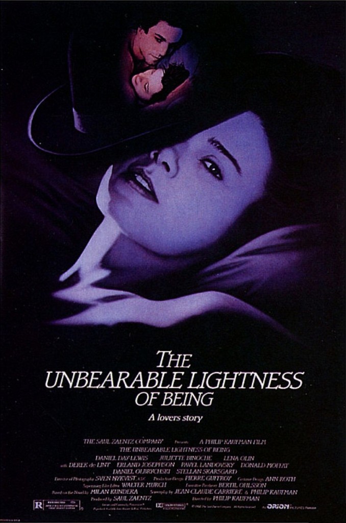 Невыносимая лёгкость бытия / The Unbearable Lightness of Being (1988): постер