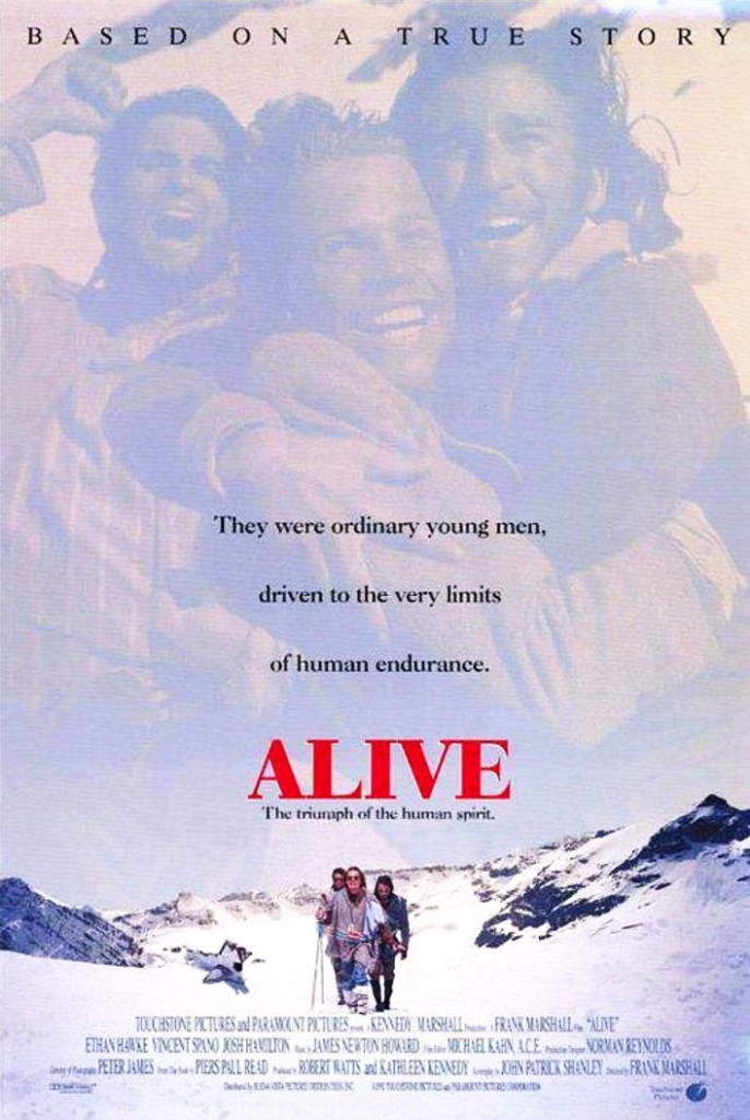 Живые / Alive / Les survivants (1993): постер