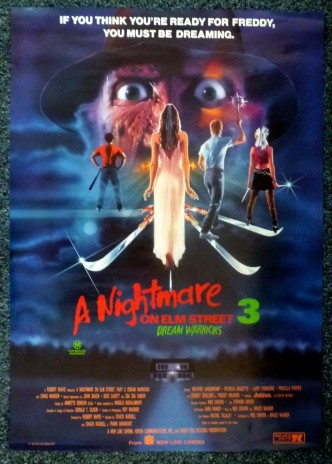 Кошмар на улице Вязов 3: Воины сна / A Nightmare on Elm Street 3: Dream Warriors (1987): постер
