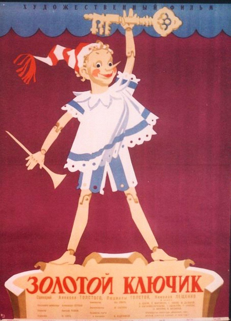 Золотой ключик / Zolotoy klyuchik (1939): постер