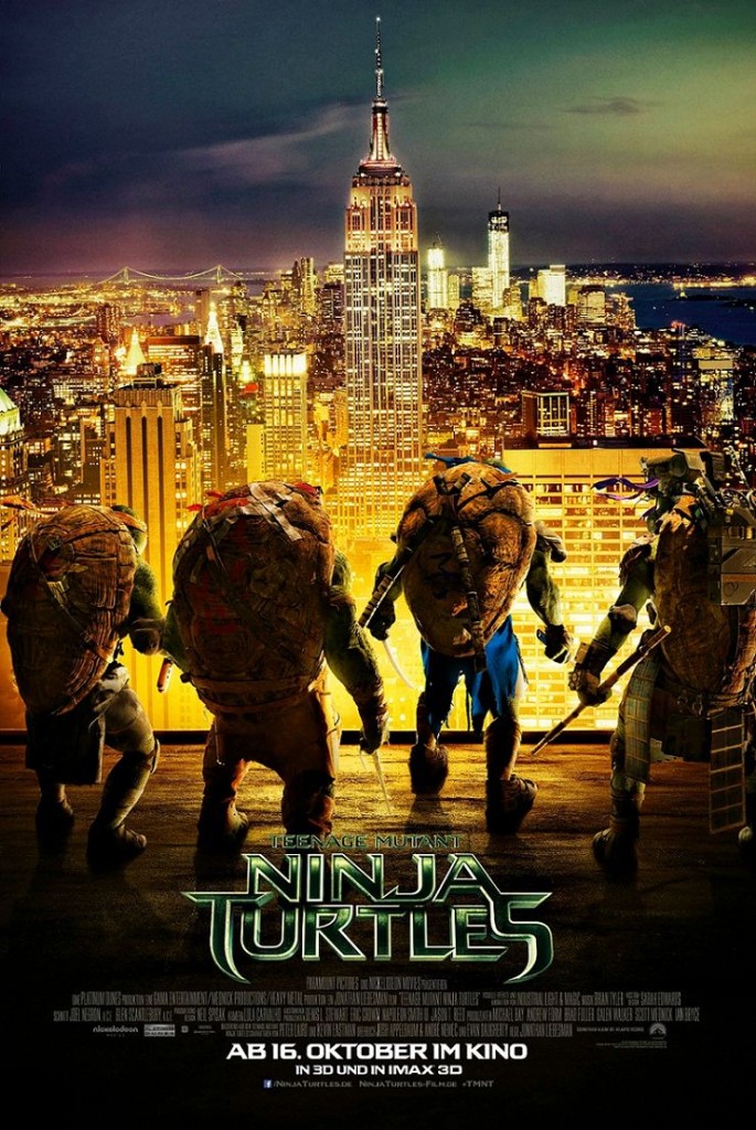 Черепашки-ниндзя / Teenage Mutant Ninja Turtles (2014): постер