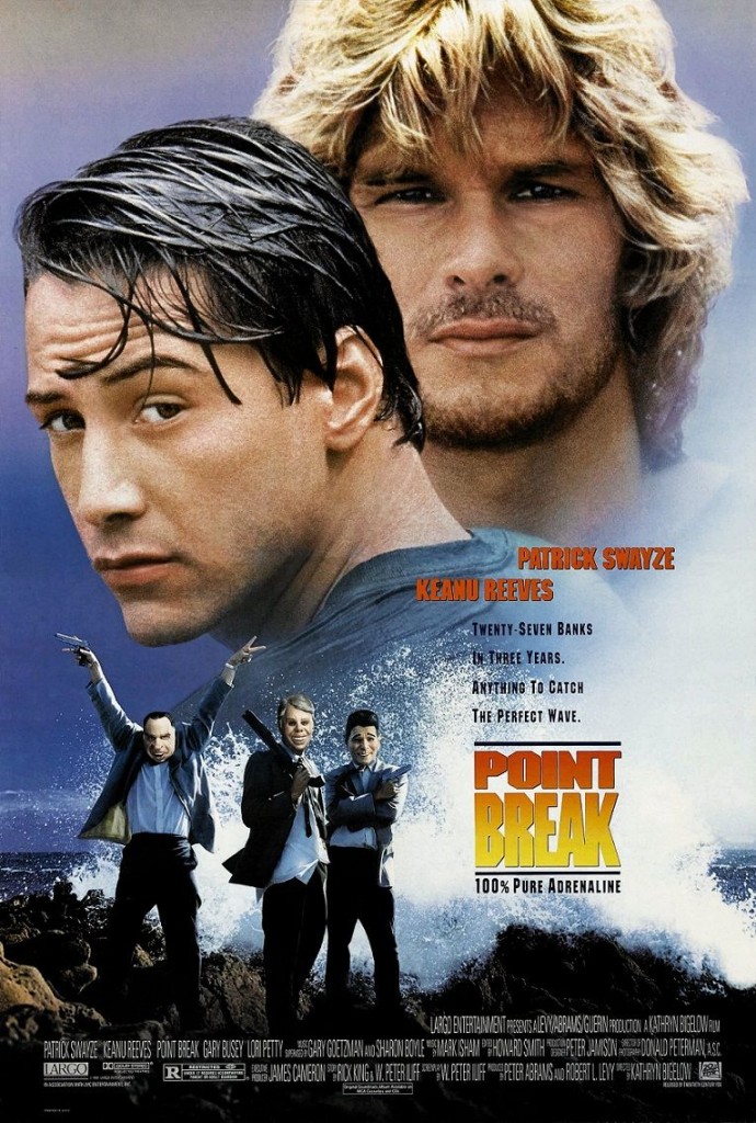 На гребне волны / Point Break (1991): постер
