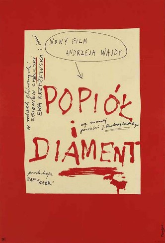 Пепел и алмаз / Popiól i diament (1958): постер
