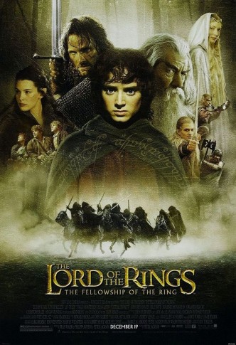 Властелин колец: Братство Кольца / The Lord of the Rings: The Fellowship of the Ring (2001): постер