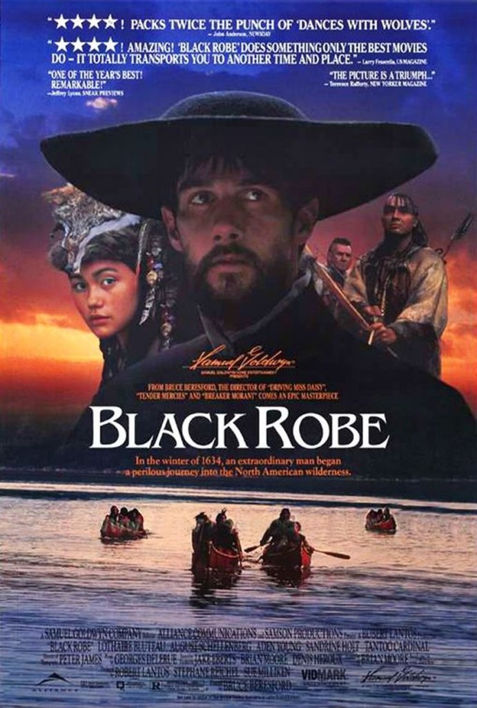 Чёрная сутана / Black Robe (1991): постер
