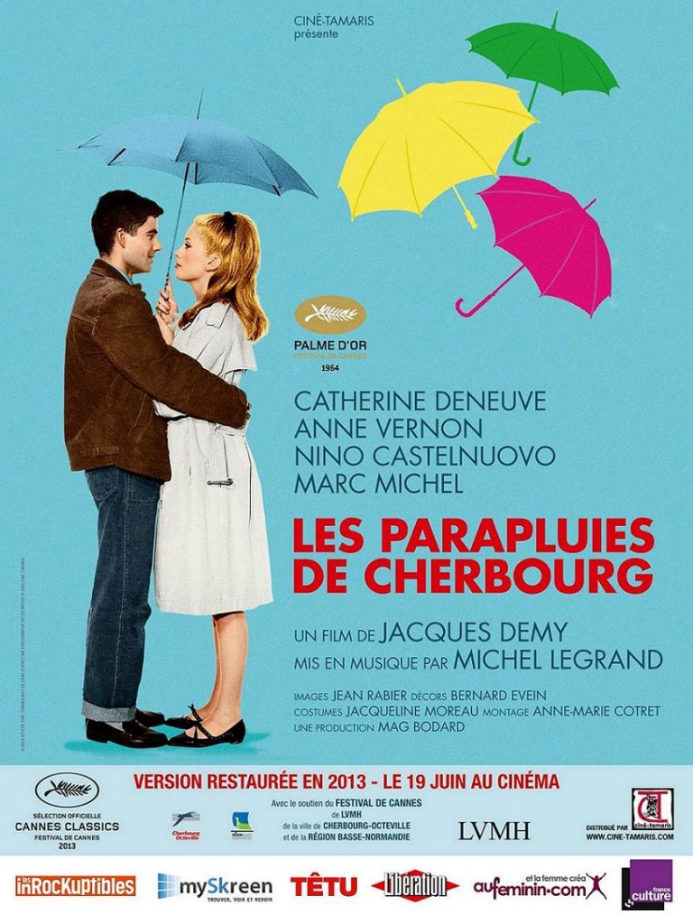 Шербургские зонтики / Les parapluies de Cherbourg / Die Regenschirme von Cherbourg (1964): постер