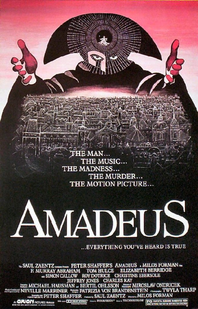 Амадей / Amadeus (1984): постер