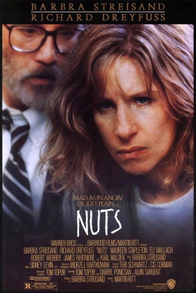 Чокнутые / Nuts (1987): постер