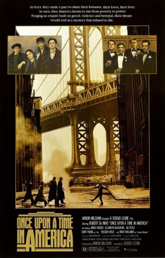 Однажды в Америке / Once Upon a Time in America / C’era una volta in America (1984): постер