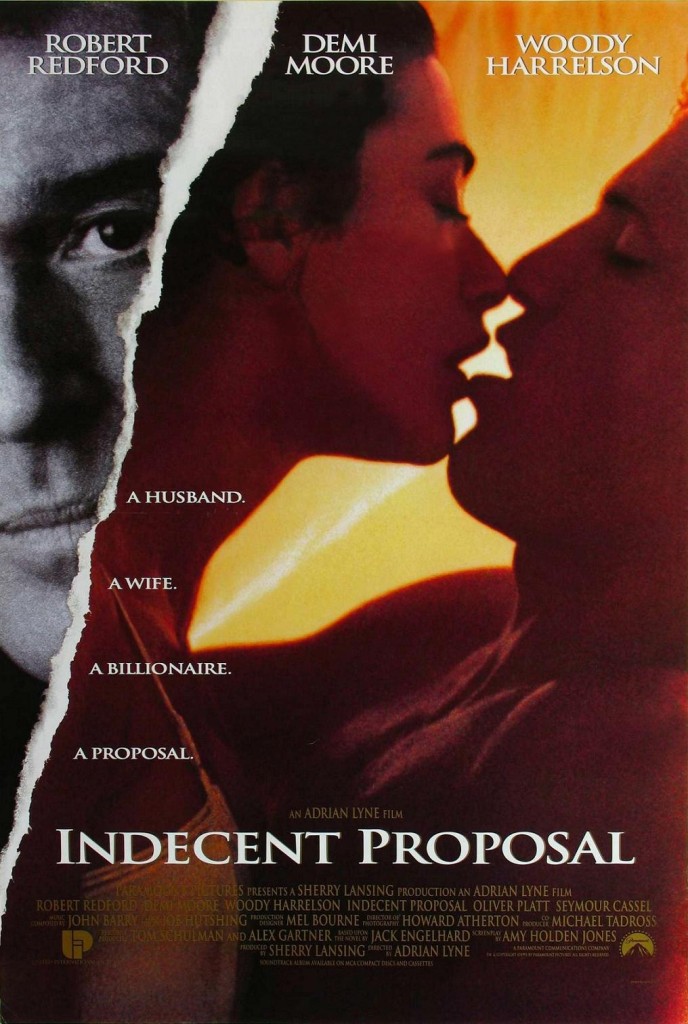 Непристойное предложение / Indecent Proposal (1993): постер